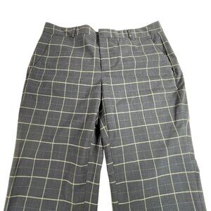 Banana Republic Logan Trouser Pants Womens 10 Career Office Work Navy Blue